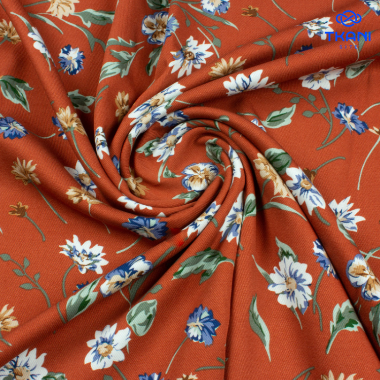 3812. Вискоза твил. Принт