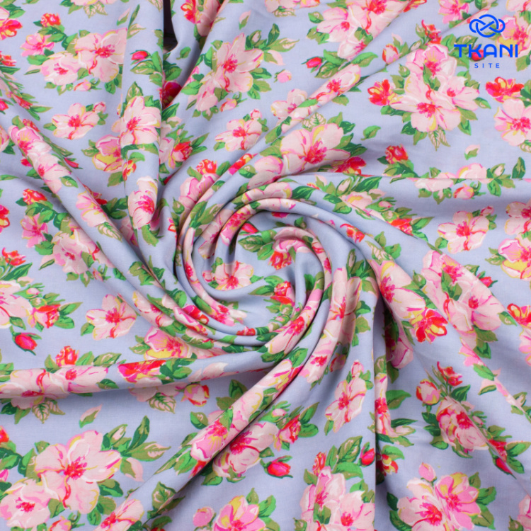 3819. Штапель. Вискоза. Принт