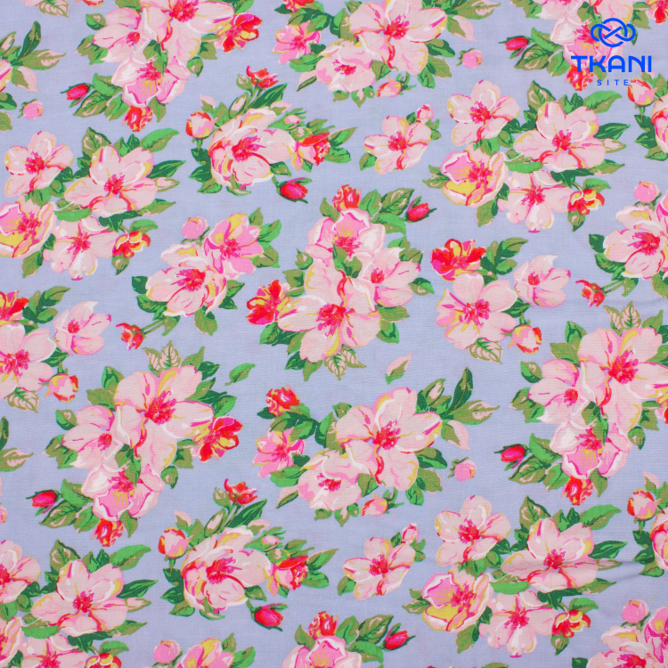 3819. Штапель. Вискоза. Принт - фото 1