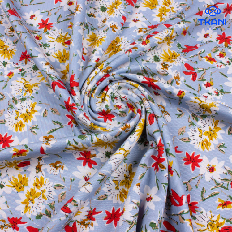 3824. Конкурс!!! Вискоза твил. Принт