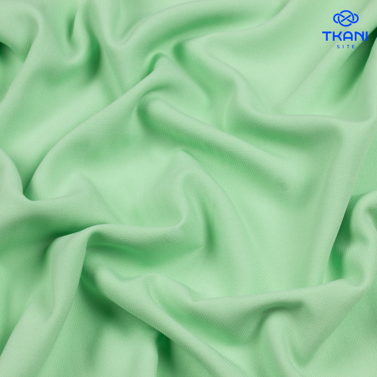 3827. Вискоза твил. Зеленый ясень - фото 1