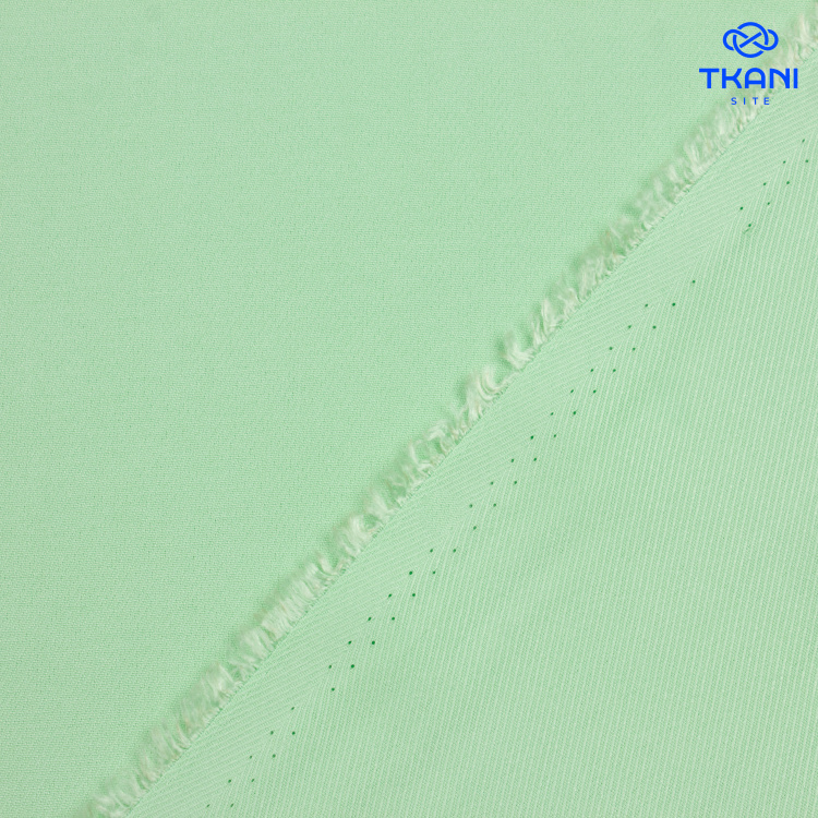 3827. Вискоза твил. Зеленый ясень - фото 2