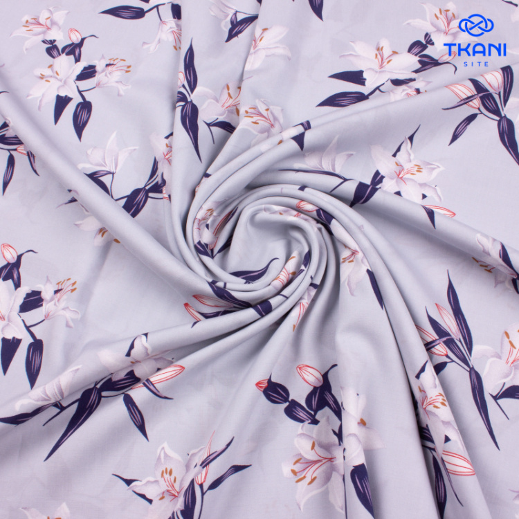 3829. Штапель. Вискоза. Принт