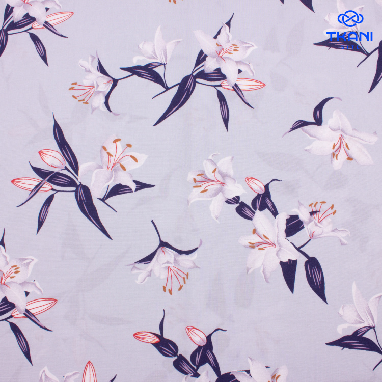 3829. Штапель. Вискоза. Принт - фото 1