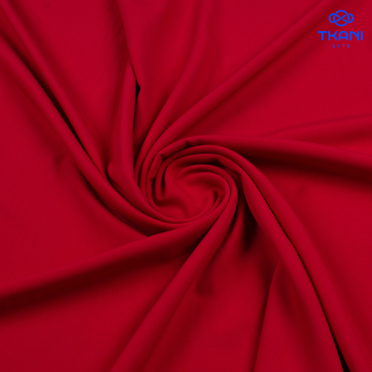 3830. Вискоза твил. Красный