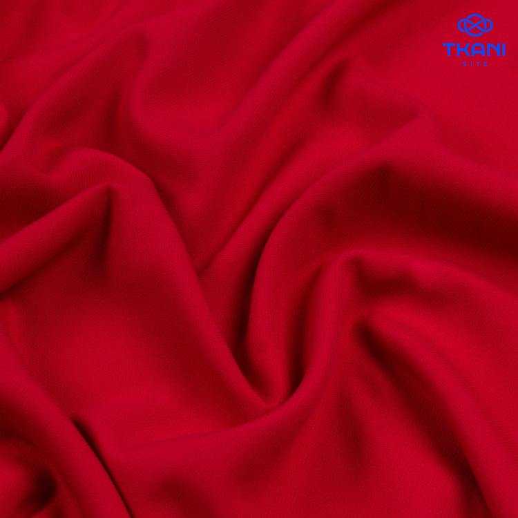 3830. Вискоза твил. Красный - фото 1