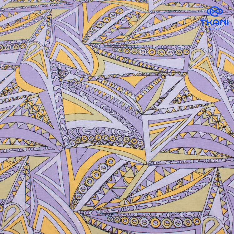 3831. Конкурс!!! Штапель. Вискоза. Принт - фото 1