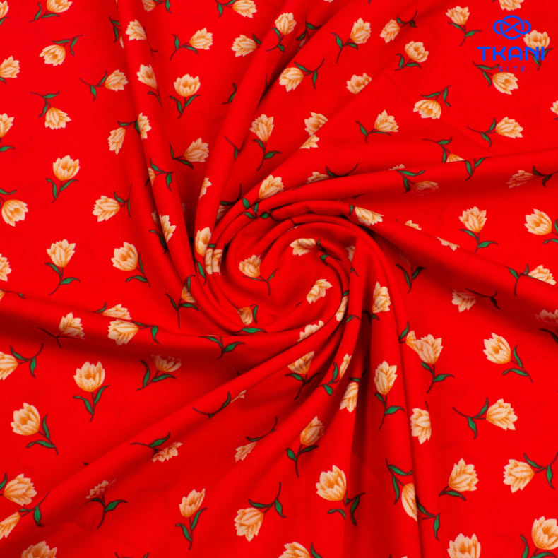 3834. Штапель. Вискоза. Принт от Tkani.site