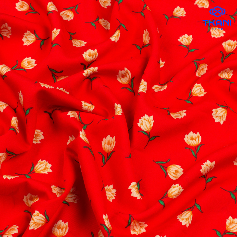 3834. Штапель. Вискоза. Принт от Tkani.site