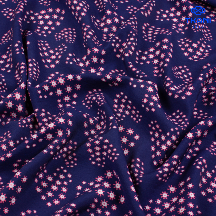 3842. Вискоза с нейлоном. Принт - фото 2