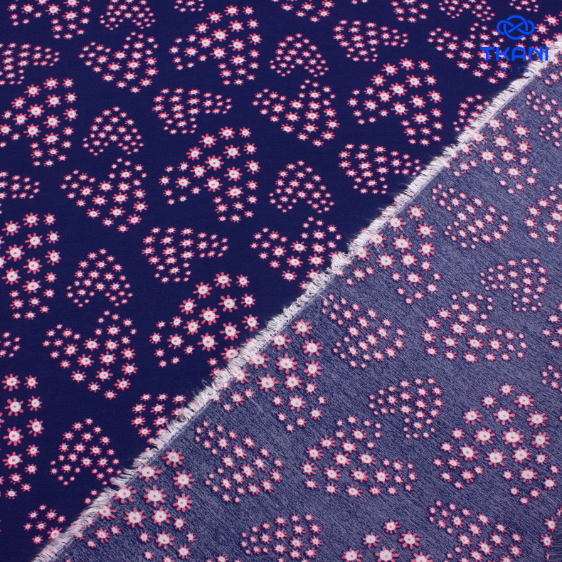 3842. Вискоза с нейлоном. Принт от Tkani.site