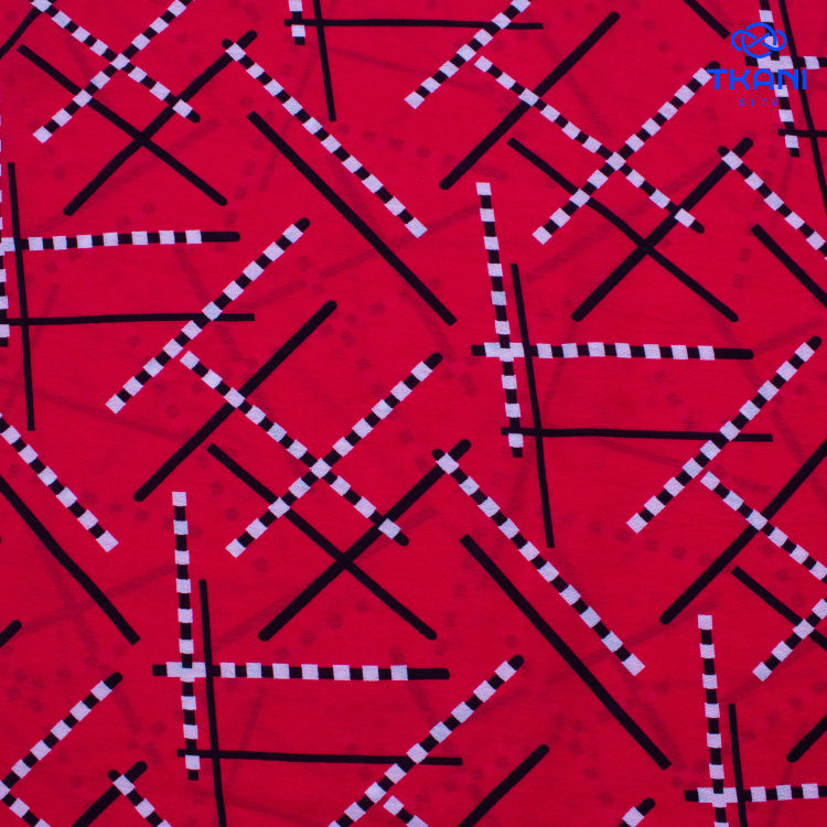 3857. Вискоза с нейлоном. Принт - фото 1