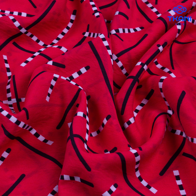 3857. Вискоза с нейлоном. Принт. Уценка!!! - фото 2