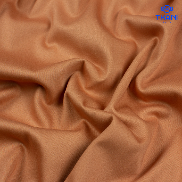 3860. Сатин. Хлопок. Бисквит - фото 1