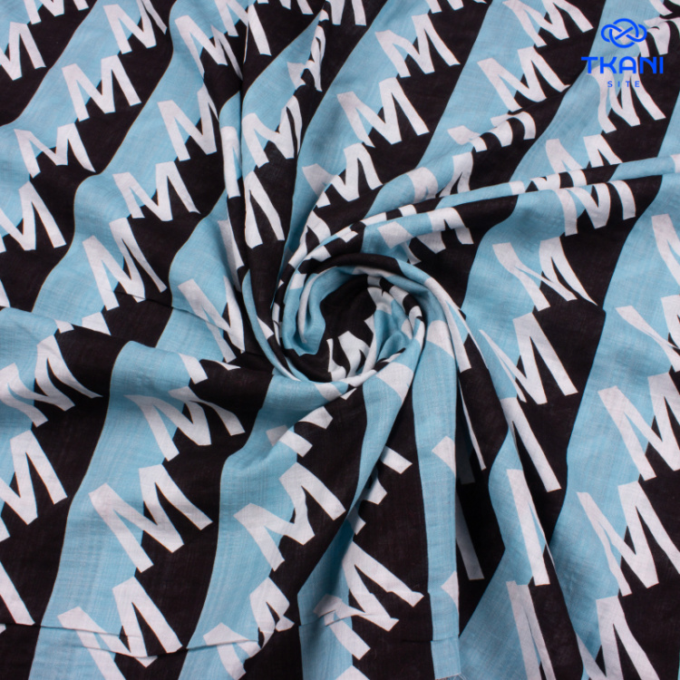 3864. Батист. Принт