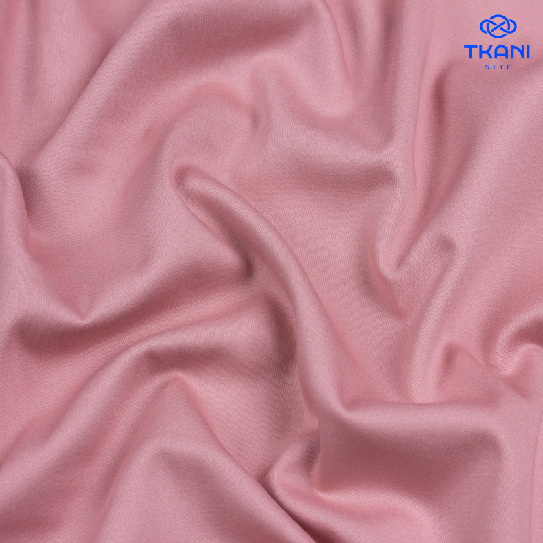 3868. Сатин. Хлопок. Misty rose от Tkani.site