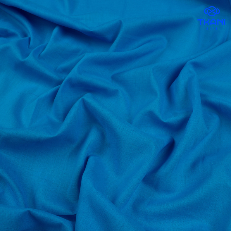 3872. Хлопок. Вуаль. Кюрасао от Tkani.site