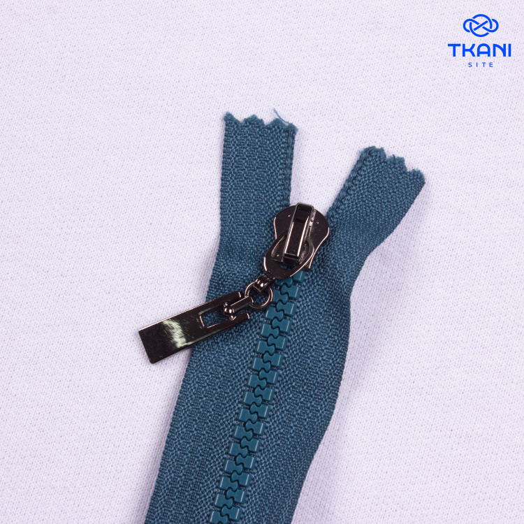 3884. Молния. 16см. Бирюзовый. (Цена за 1шт) - фото 1