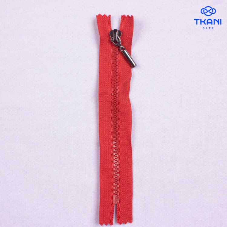 3888. Молния. 16см. Коралловый. (Цена за 1шт)