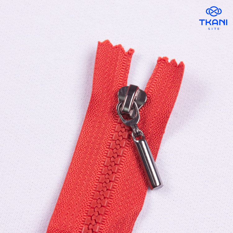 3888. Молния. 16см. Коралловый. (Цена за 1шт) - фото 1