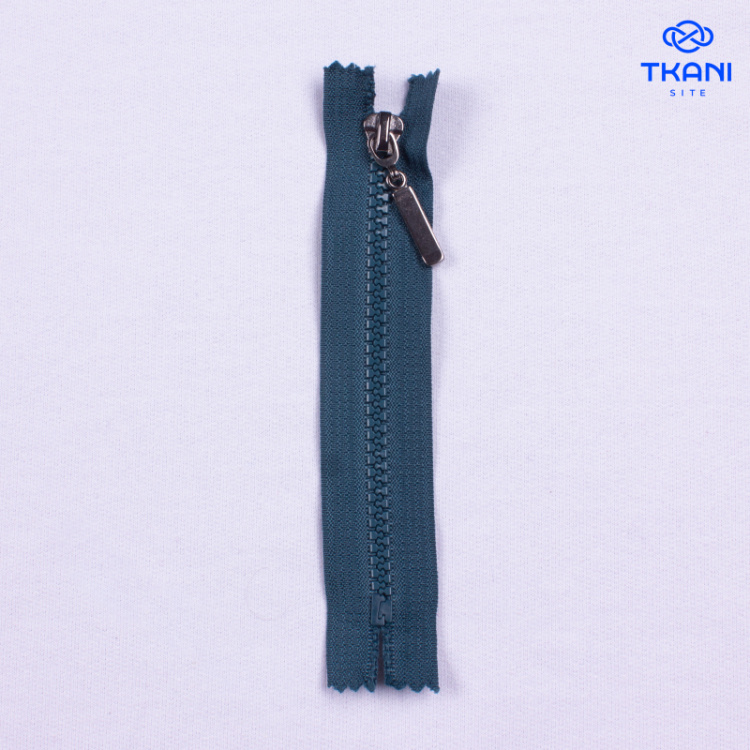 3889. Молния. 16см. Бирюзовый. (Цена за 1шт)