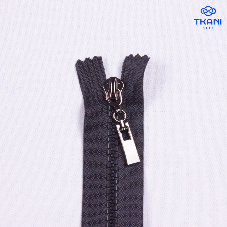 3890. Молния. 16см. Темно-синий. (Цена за 1шт) - фото 1