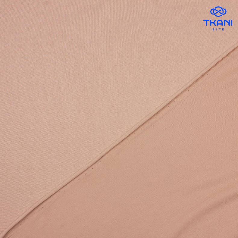 3932. Трикотажный шифон. Ivory cream от Tkani.site