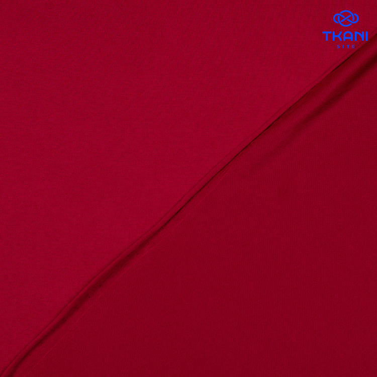 3935. Трикотажный шифон. Вишневый - фото 2