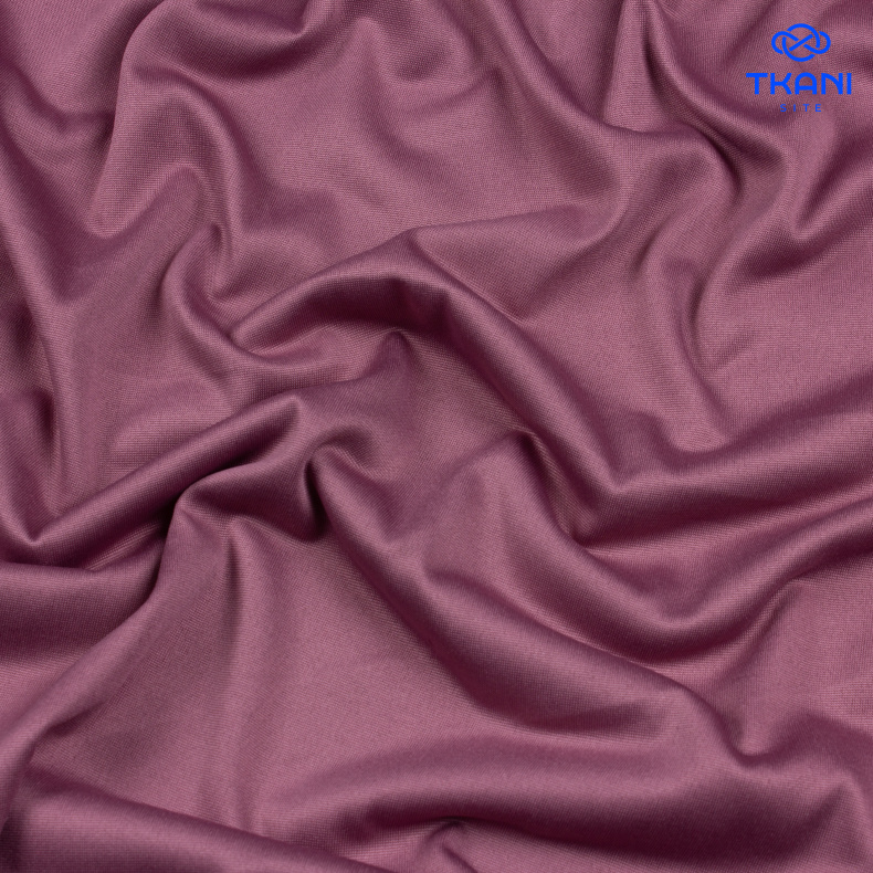 3937. Трикотажный шифон. Пыльная роза от Tkani.site