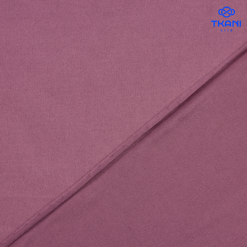 3937. Трикотажный шифон. Пыльная роза от Tkani.site