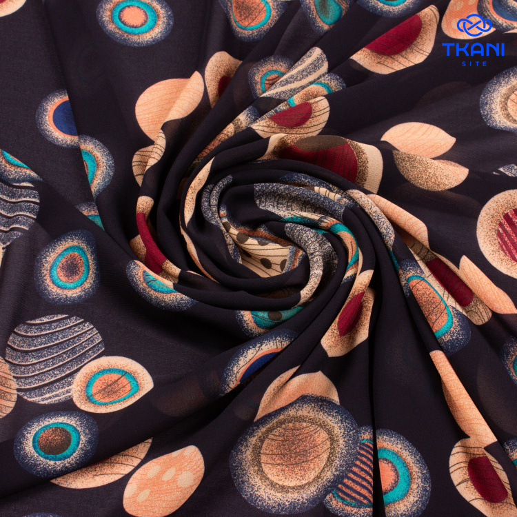 3940. Конкурс!!! Шифон. Принт - фото 1