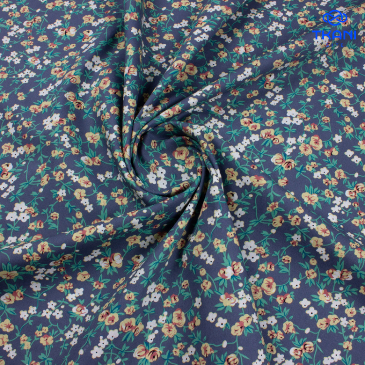 3989. Поплин. Хлопок. Принт