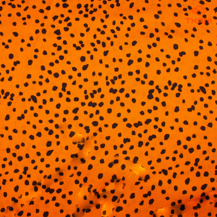 4034. Искусственный фактурный шёлк. Jacobs. Принт - фото 1