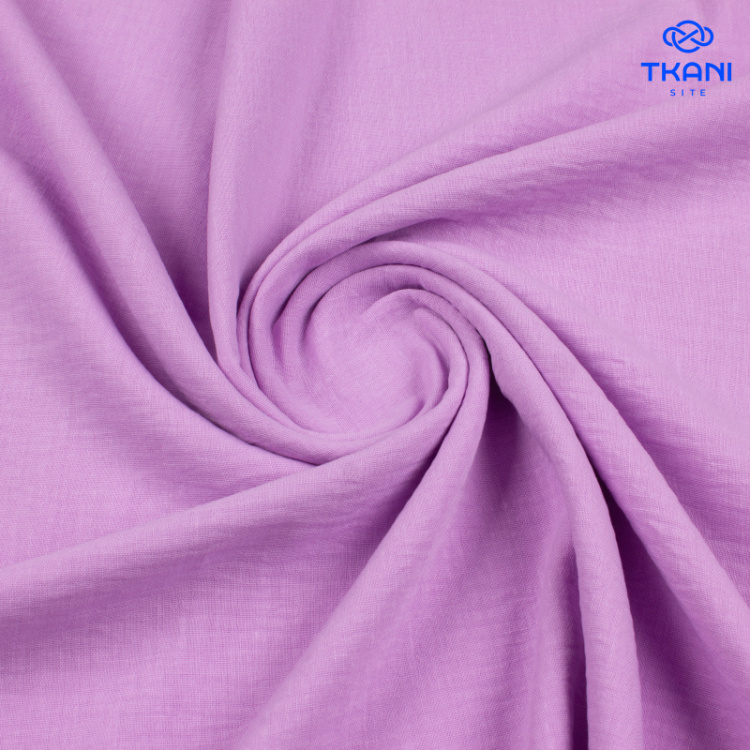 4036. Искусственный лен. Манго. Рижская сирень