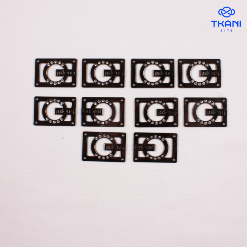 4049. Нашивка металлическая. 10шт. Цена за упаковку от Tkani.site