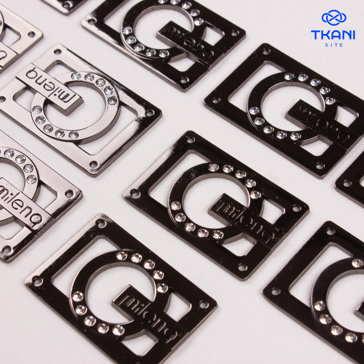 4049. Нашивка металлическая. 10шт. Цена за упаковку - фото 2