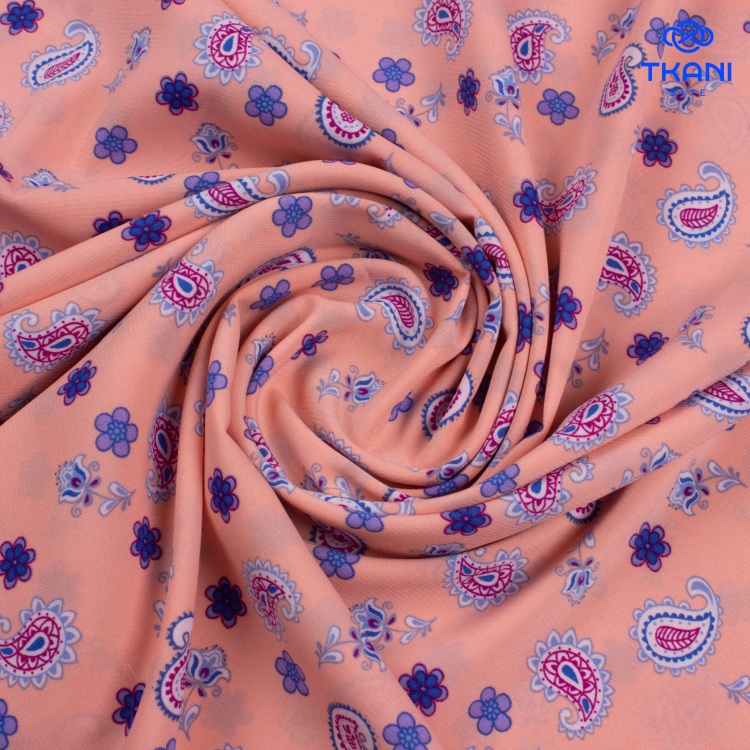 7064. Шифон. Принт. - фото 1