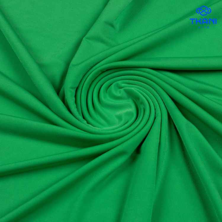 4102. Трикотажнрое полотно. Масло. Густая зелень