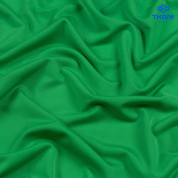 4102. Трикотажнрое полотно. Масло. Густая зелень - фото 1