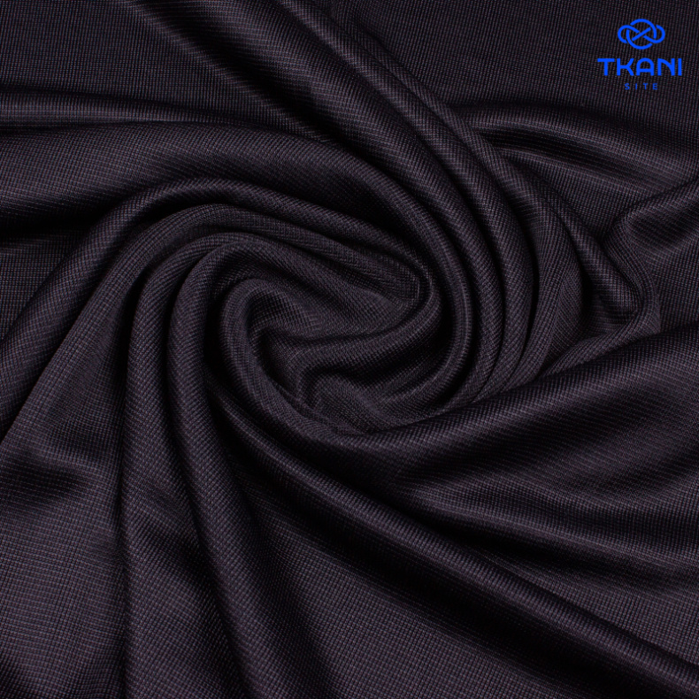 7083. Трикотажное полотно. Черный. от Tkani.site