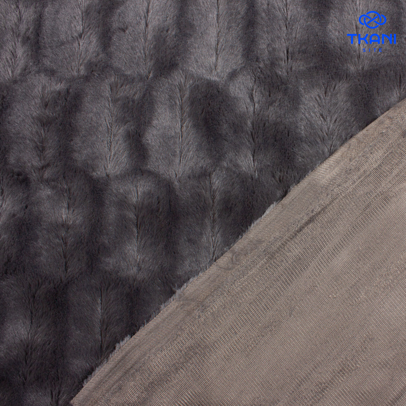 4107. Искусственный мех. Вельбоа. от Tkani.site