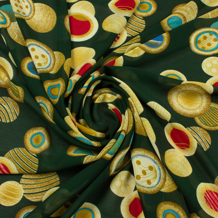 4132. Конкурс!!! Шифон. Принт - фото 1