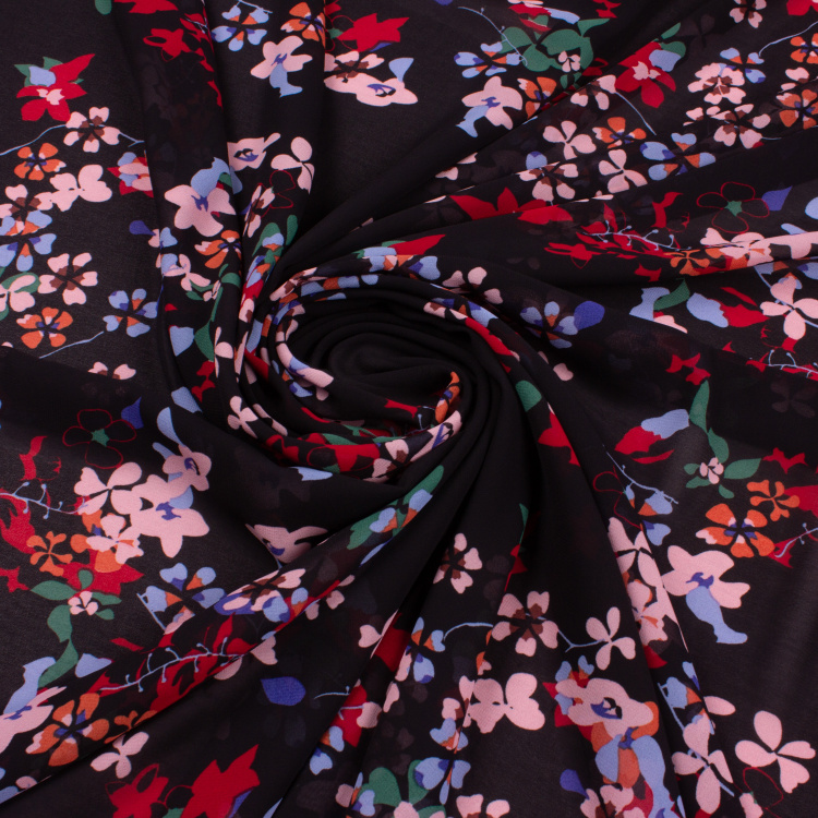 4140. Конкурс!!! Шифон. Принт - фото 1