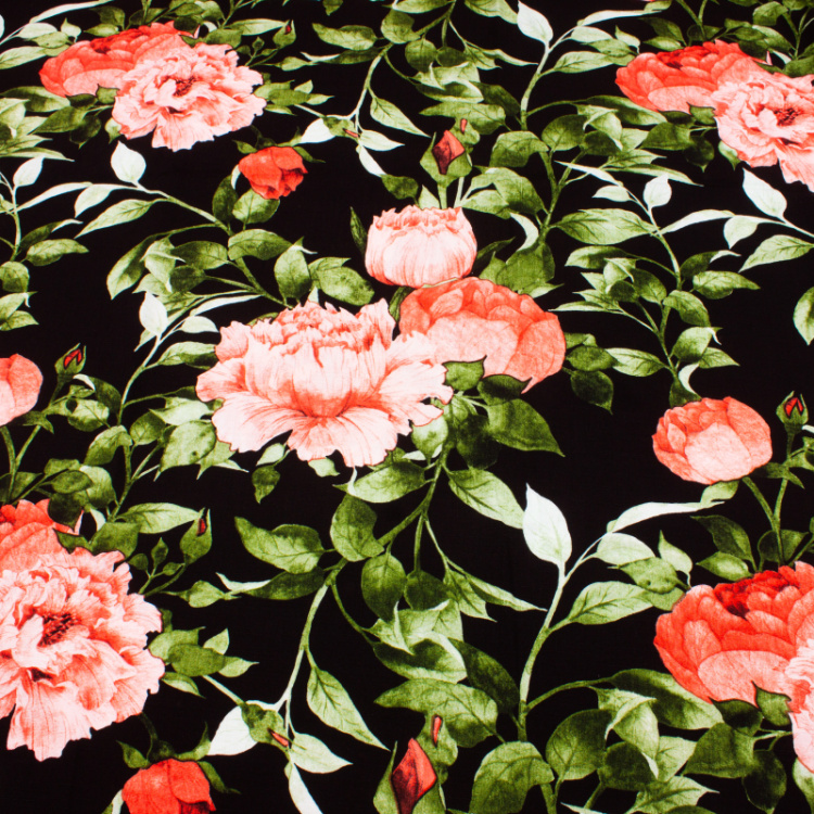 4143. Конкурс!!! Лён с вискозой. Принт