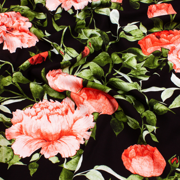 4143. Конкурс!!! Лён с вискозой. Принт - фото 1