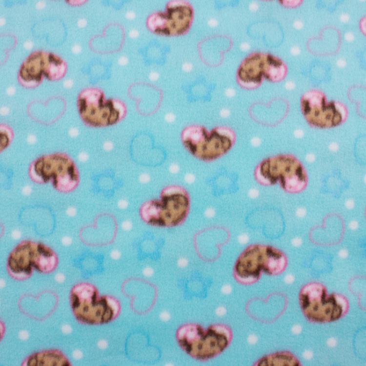 4153. Флис двухсторонний. Принт.