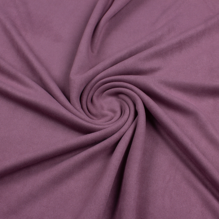 4171. Замша на трикотаже. Пыльная роза