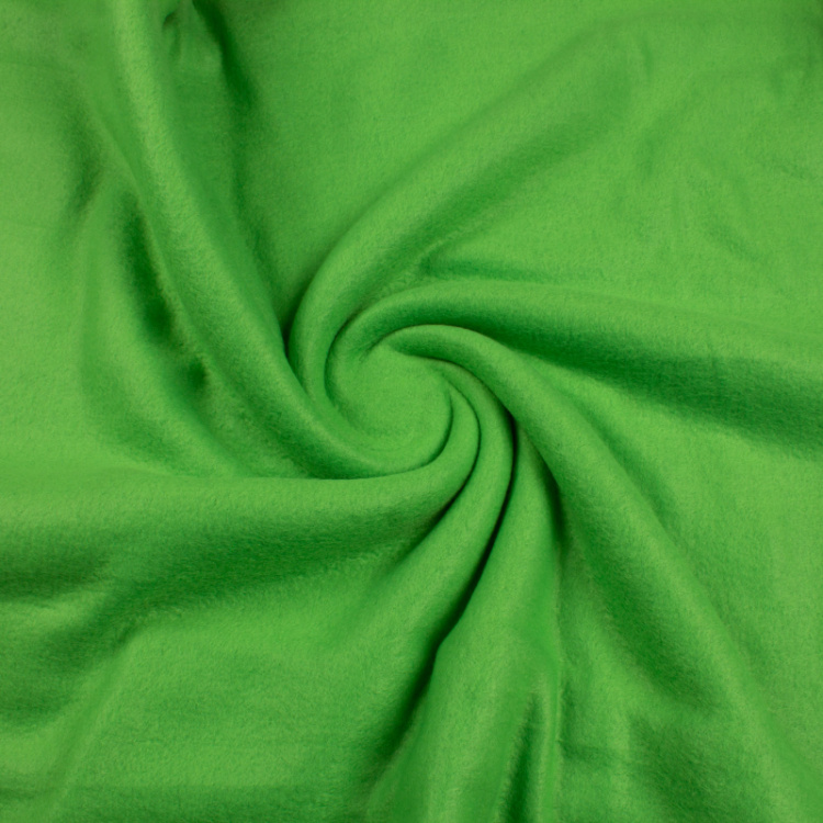 4175. Флис. Двухсторонний. Зеленый луг