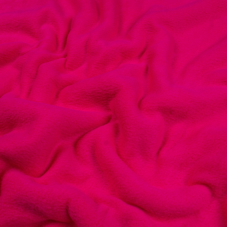 4177. Флис. Двухсторонний. Гибискус - фото 1