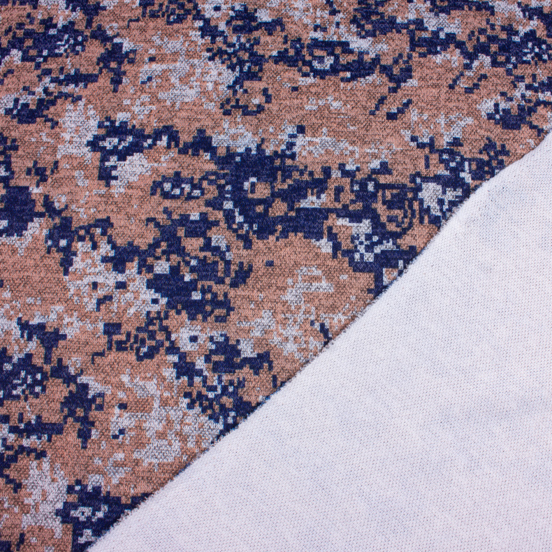 4179. Трикотажное полотно. Сандра. Принт от Tkani.site